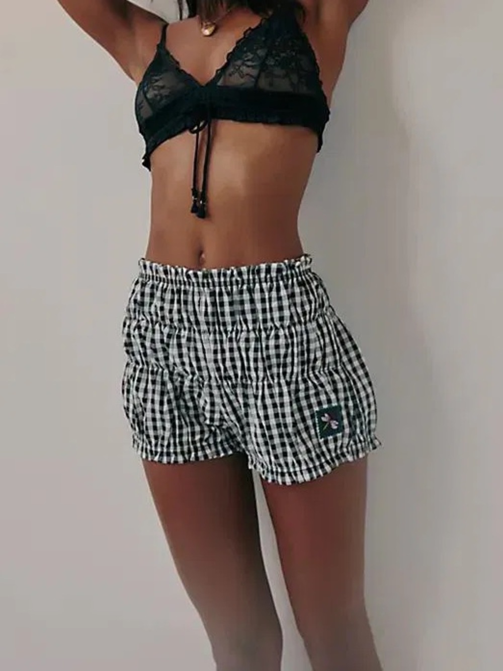 Free People Intimately Gingham Bloomers